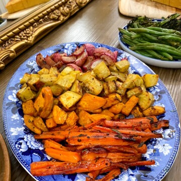 autumn roasted veggies