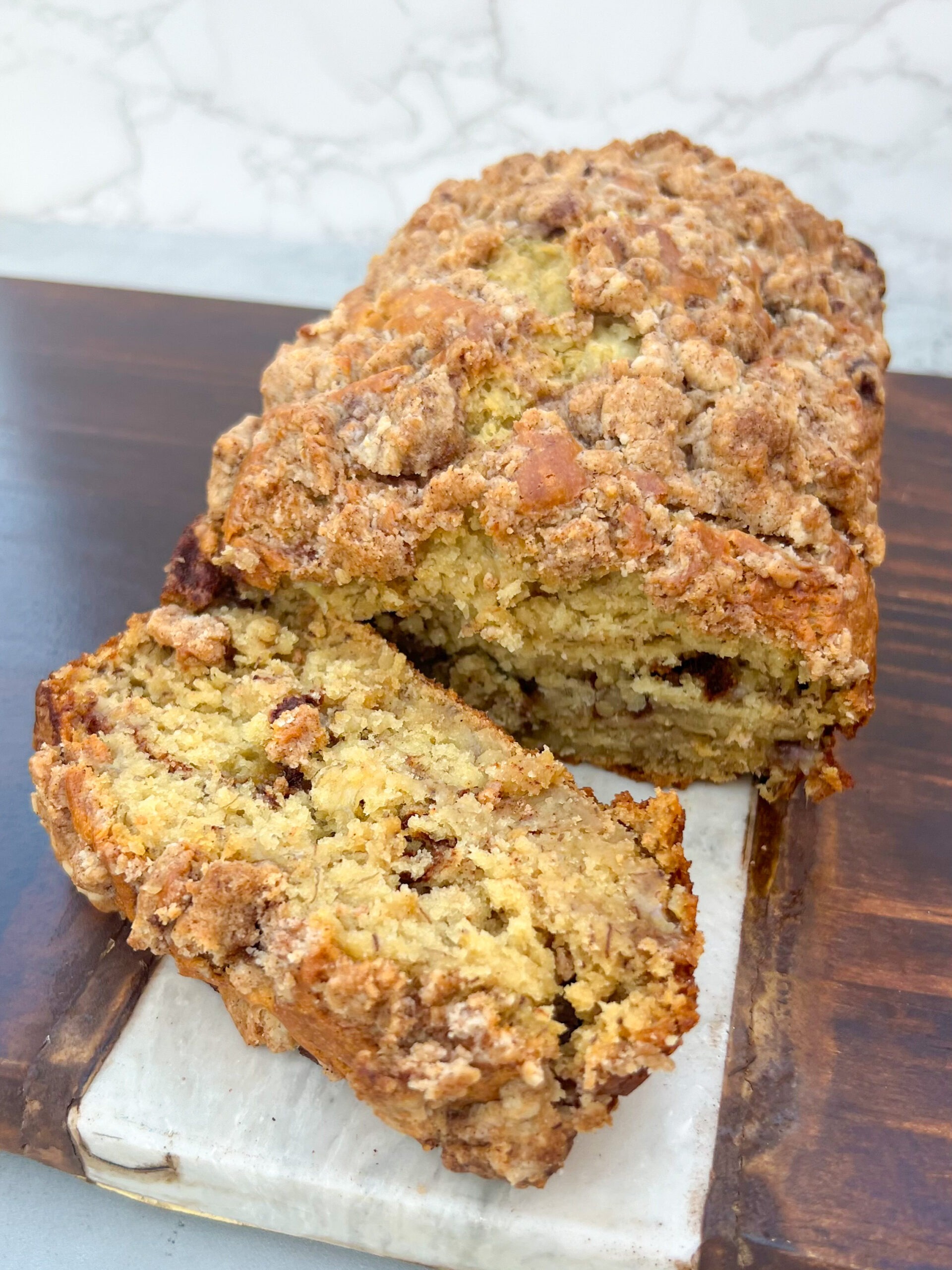 Coffee Cake Banana Bread