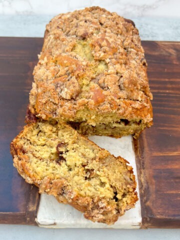 Coffee Cake Banana Bread