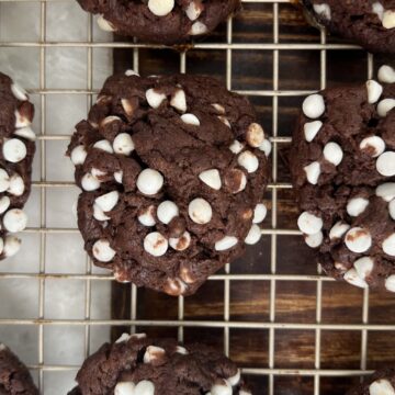 inside out cookies (close up)