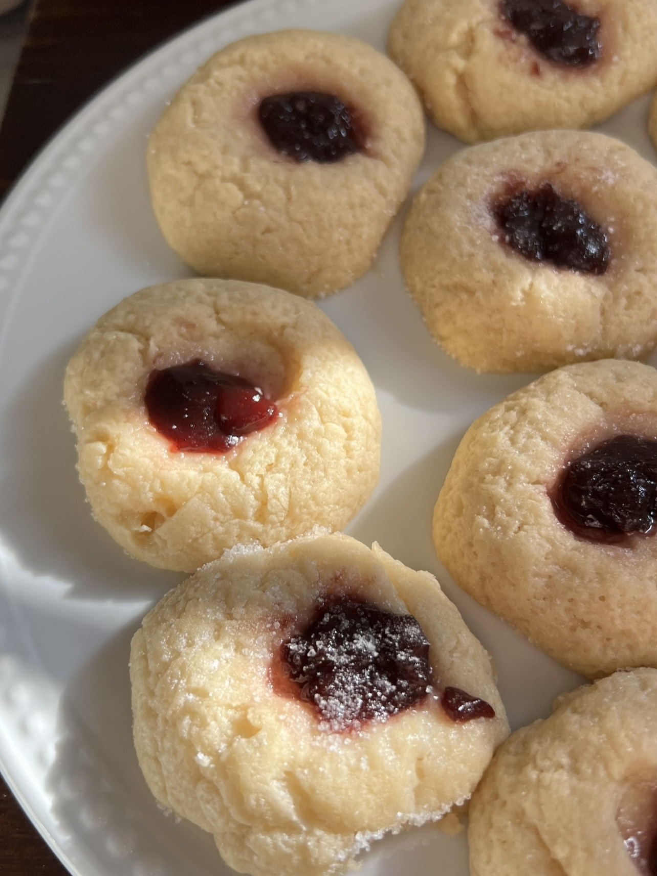 thumbprint cookies