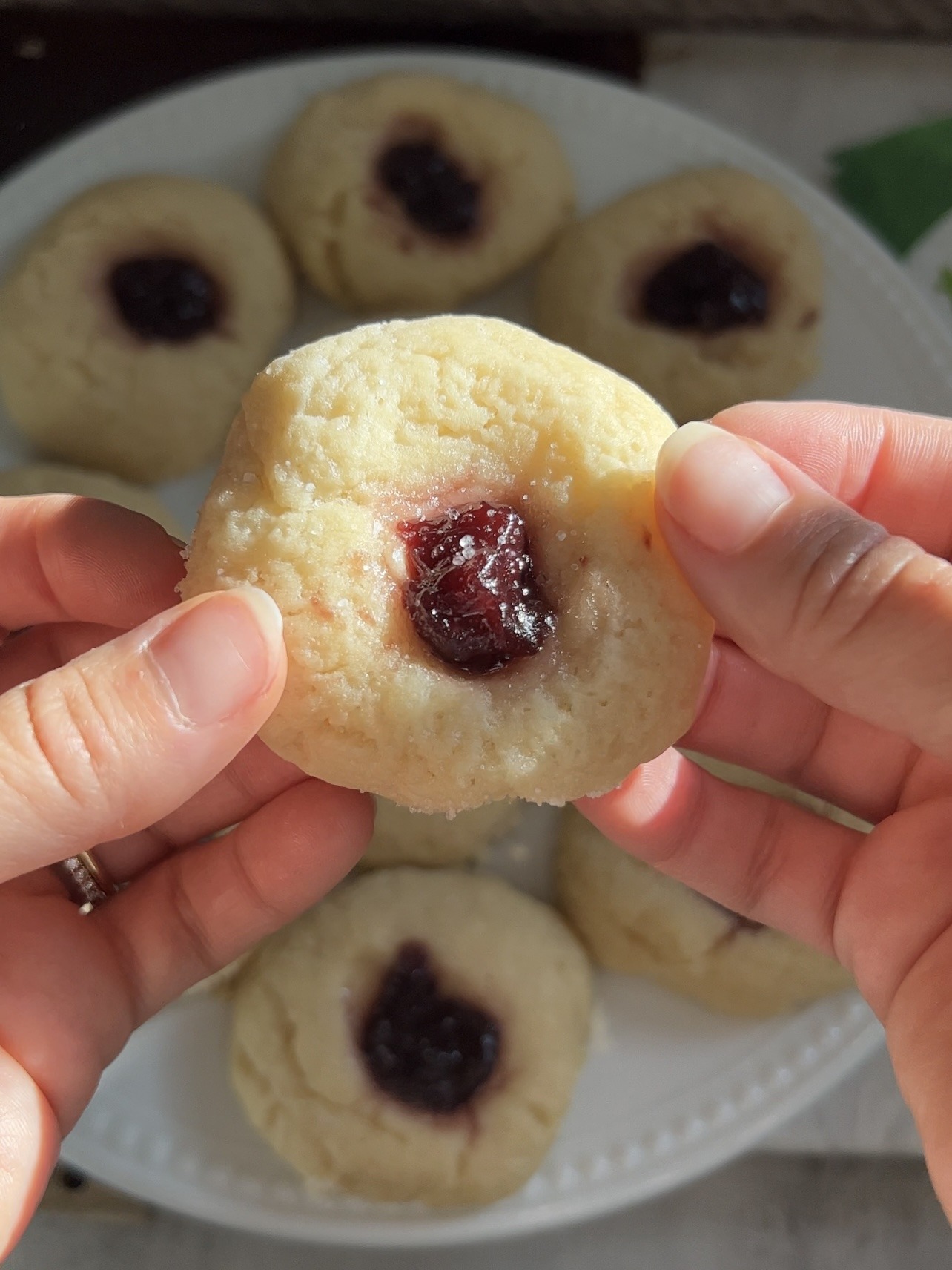 thumbprint cookies