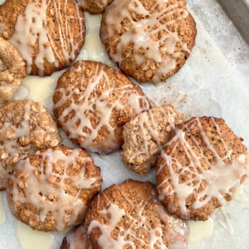 iced oatmeal cookies