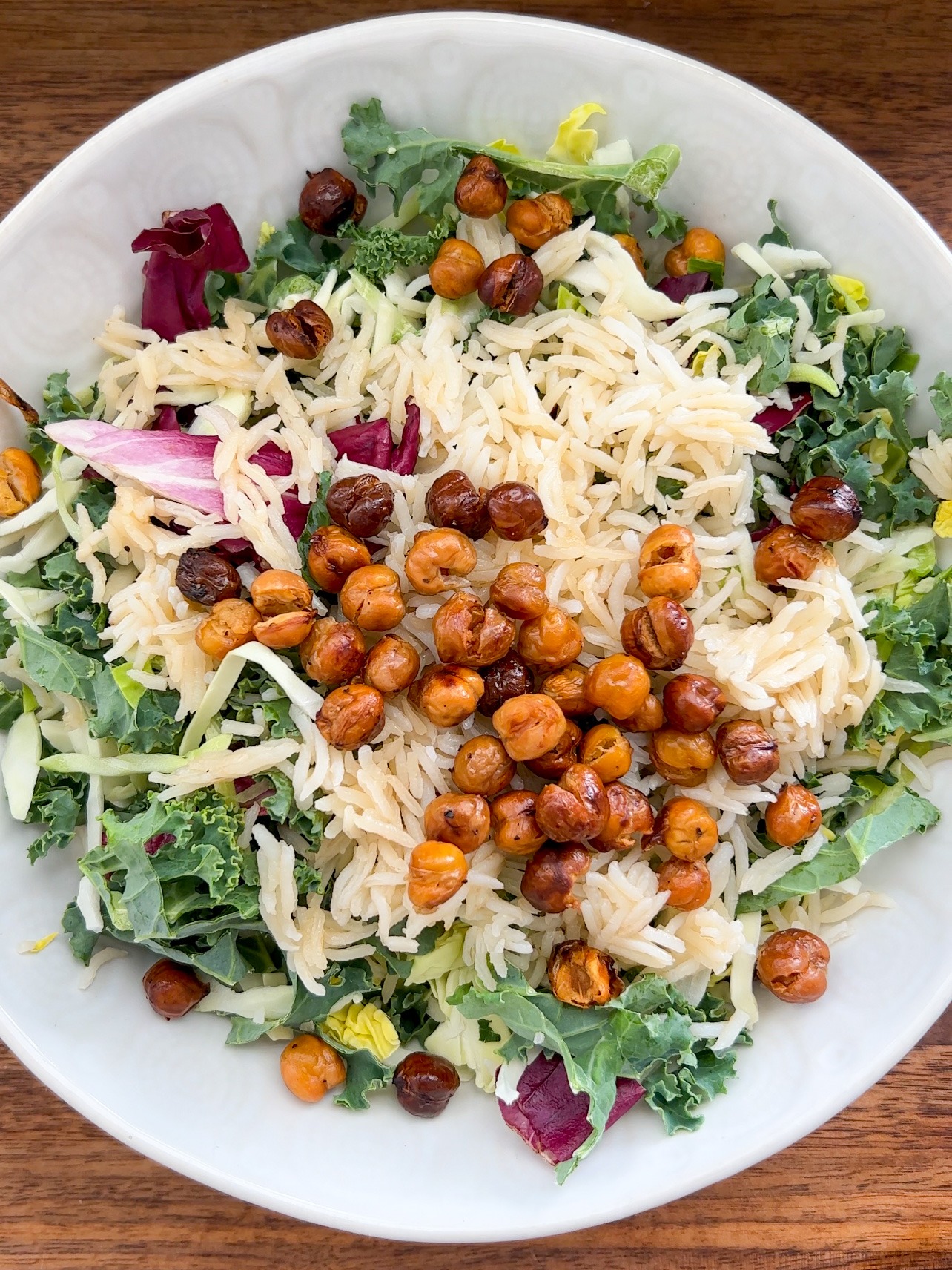 lemon tahini kale salad