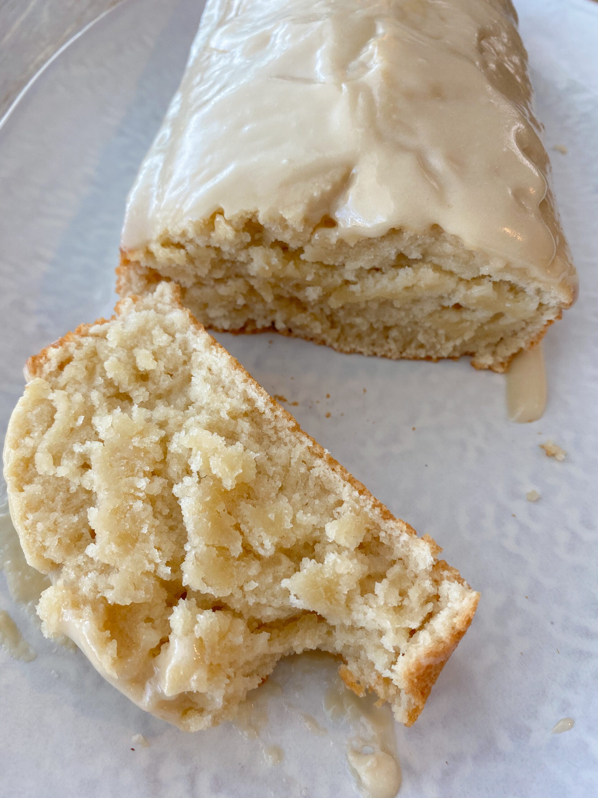 super moist vegan lemon loaf cake