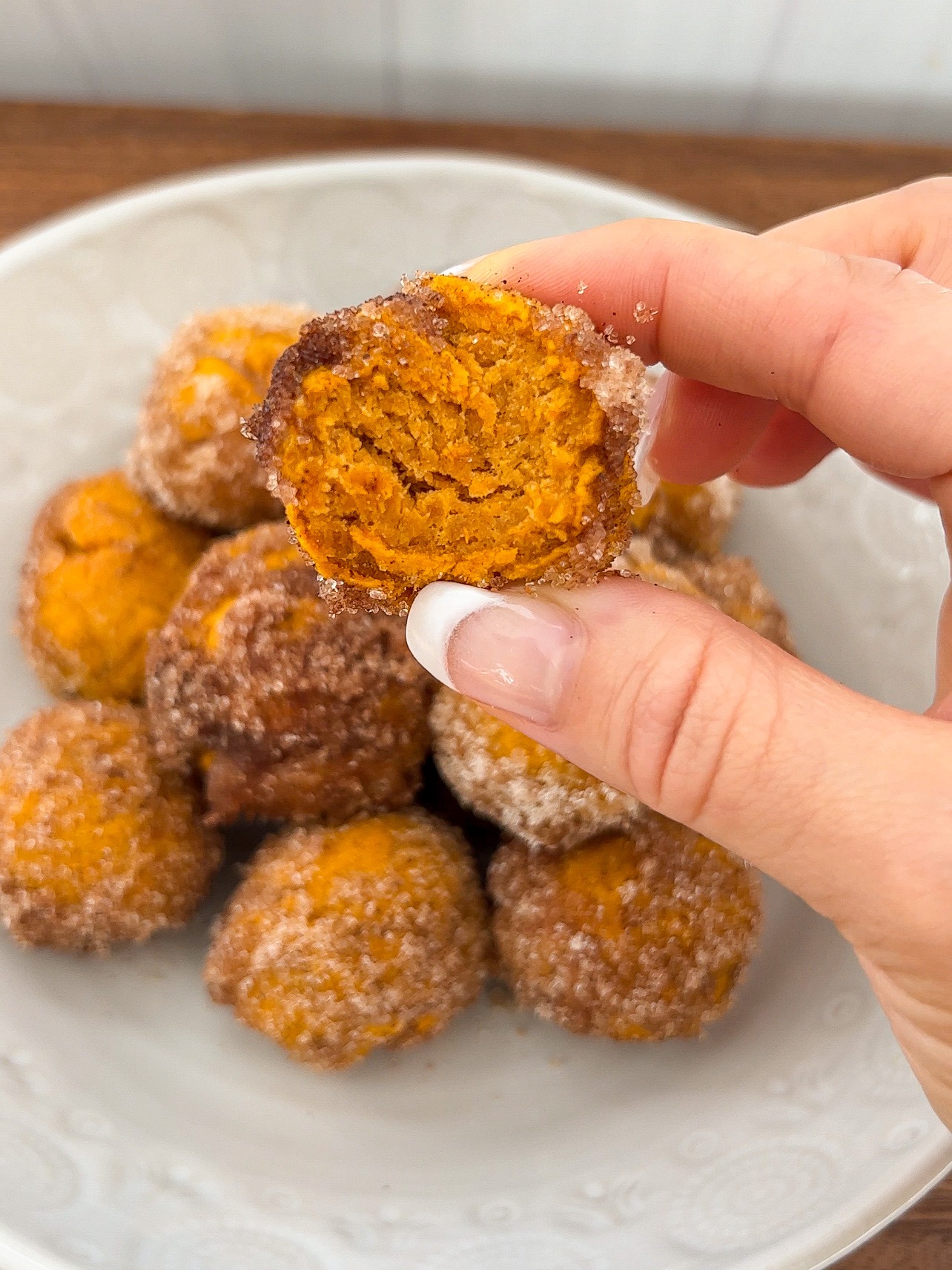 pumpkin bagel bites