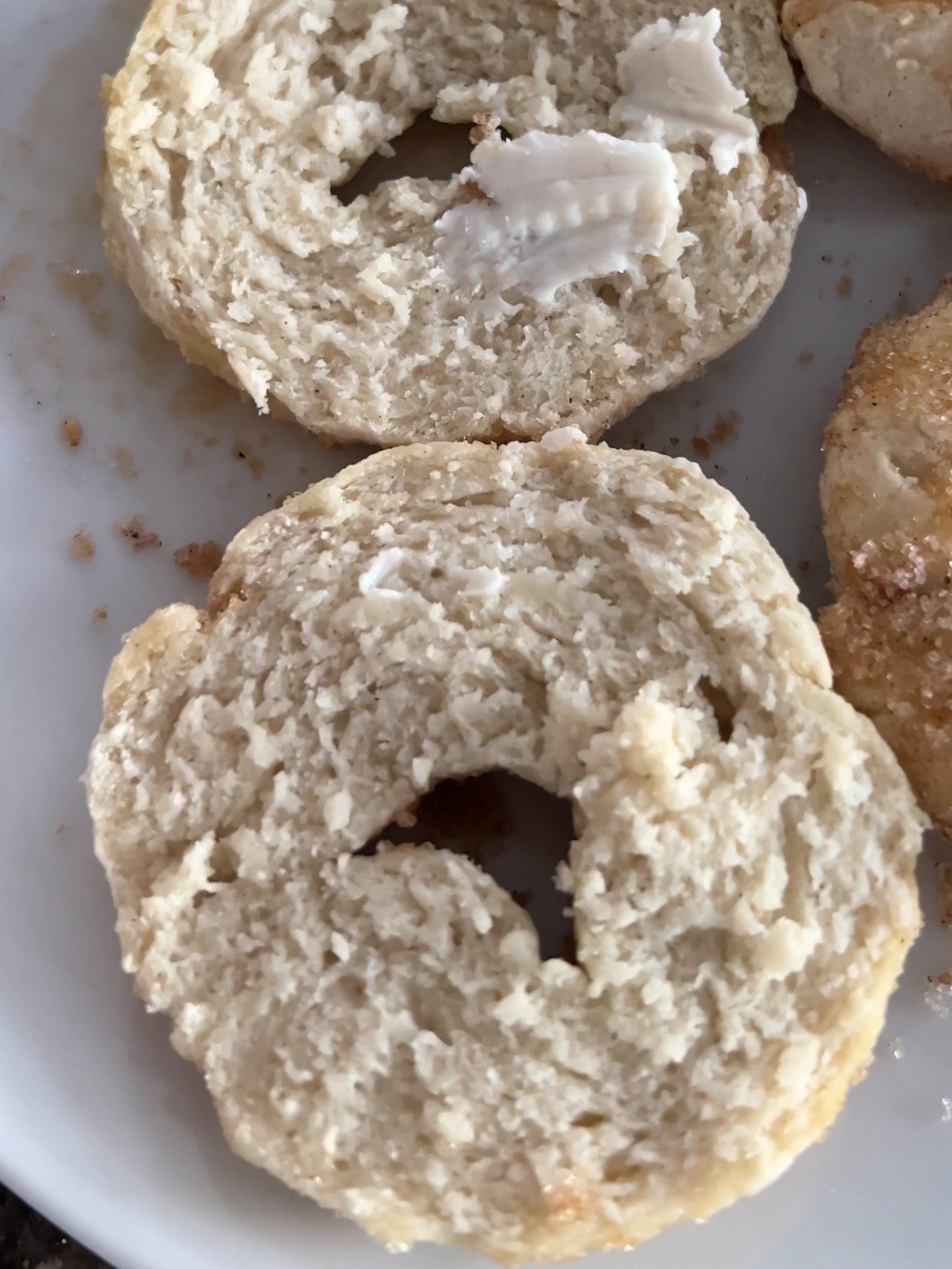 Step 5: Let the bagels cool before slicing an enjoying warm. Spread them with vegan butter or cream cheese.