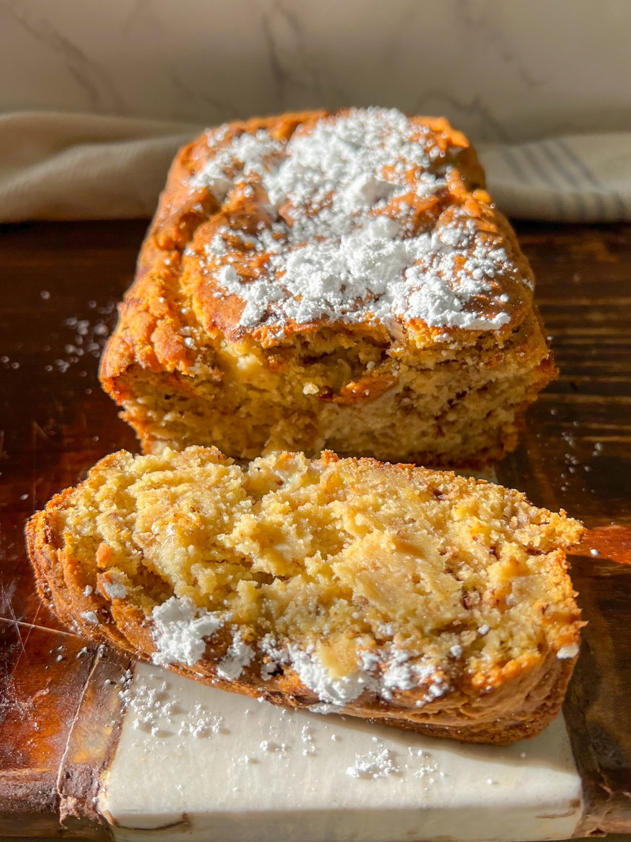 french toast banana bread