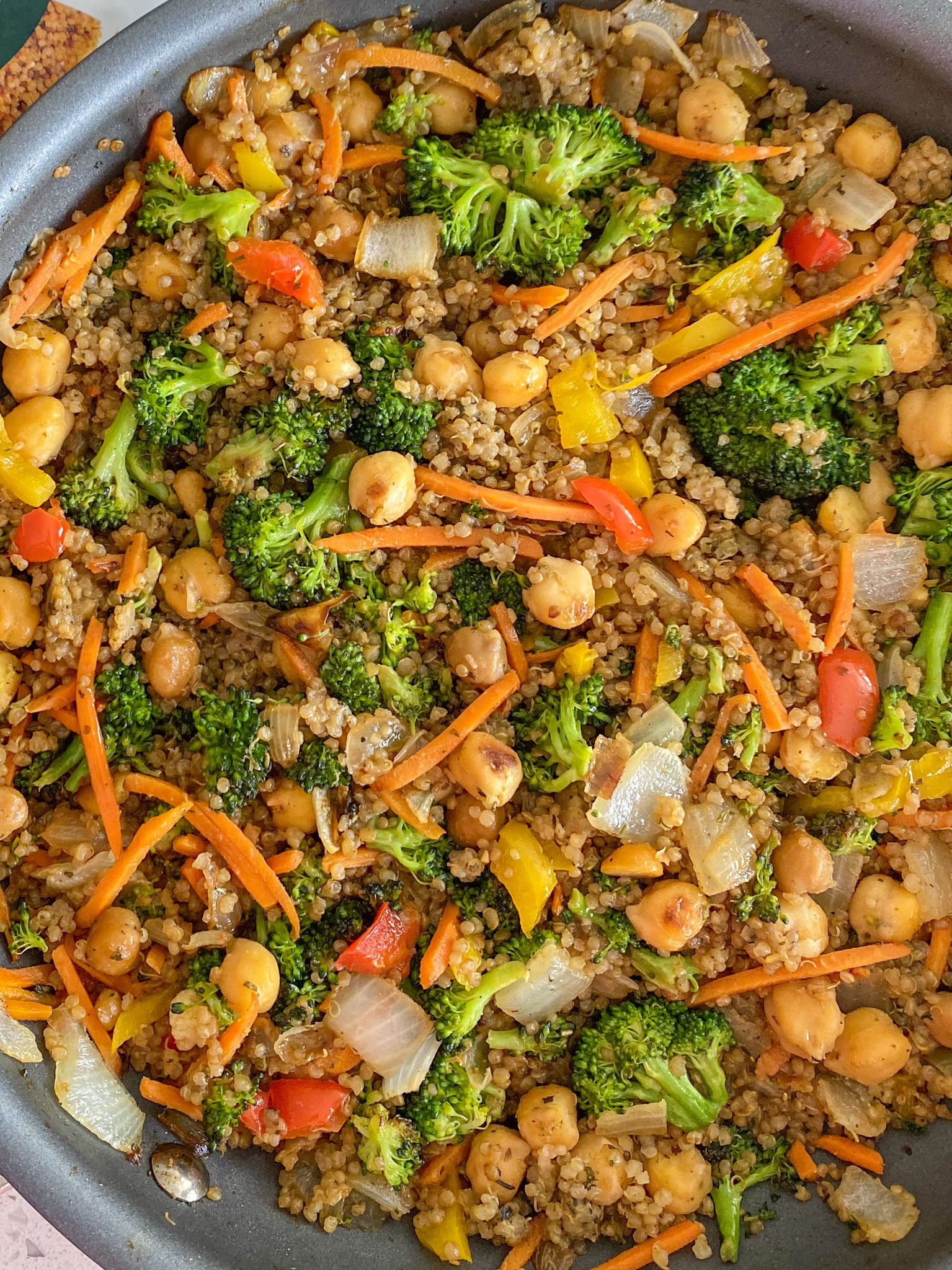 quinoa fried rice