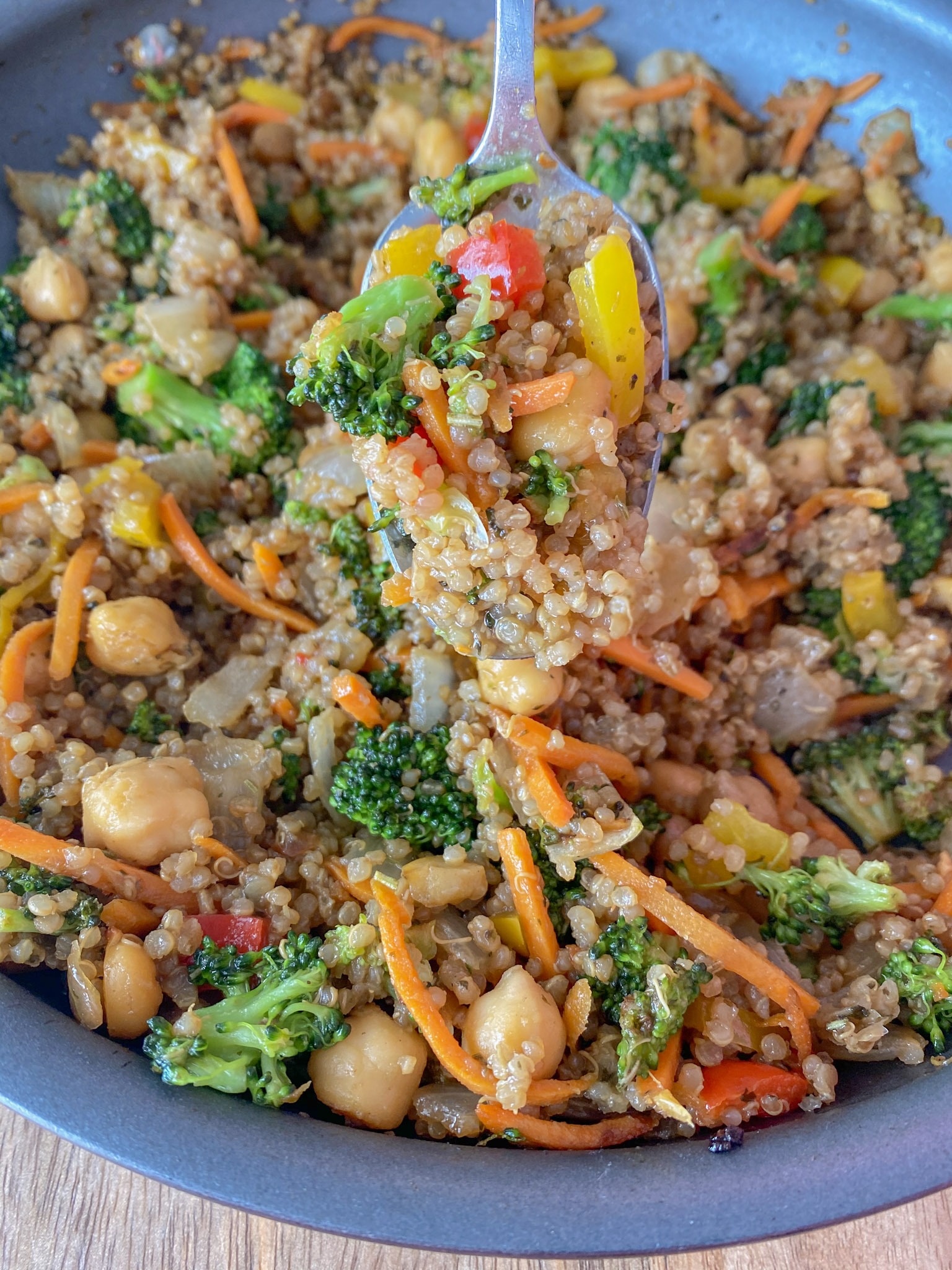 quinoa fried rice