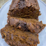 One Bowl Vegan Chocolate Pumpkin Bread