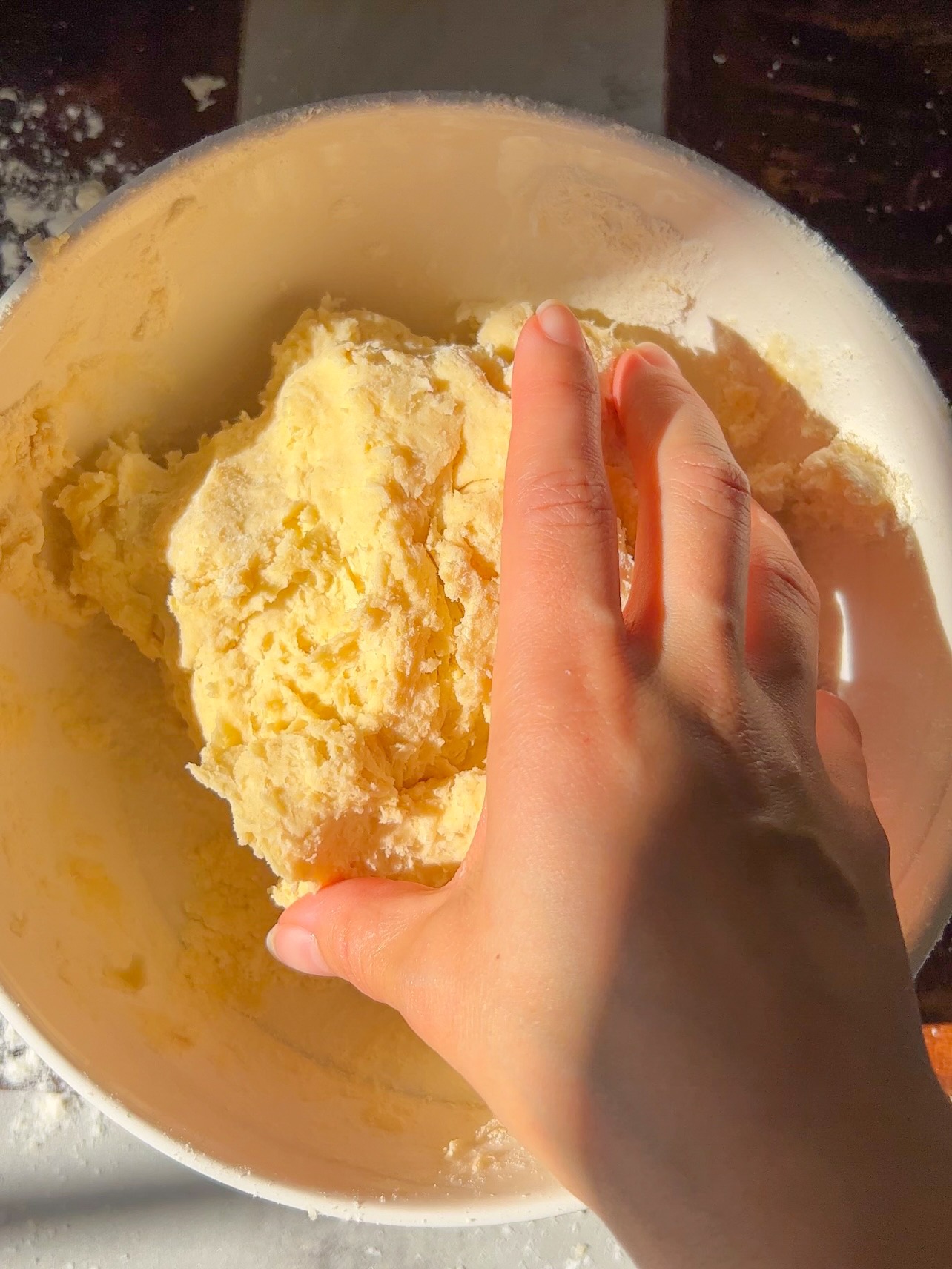 vegan biscuit dough