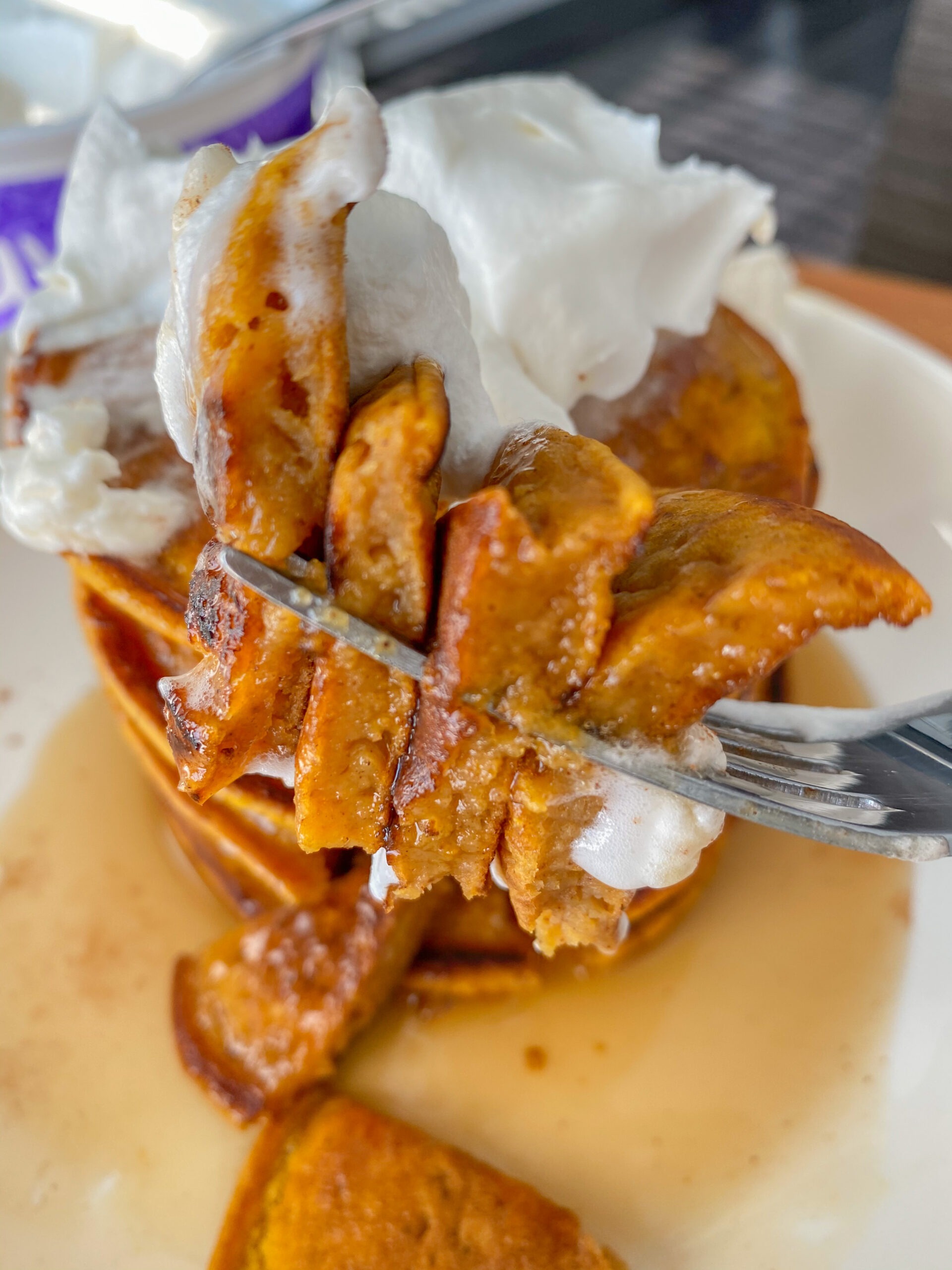 Vegan Pumpkin Pancakes