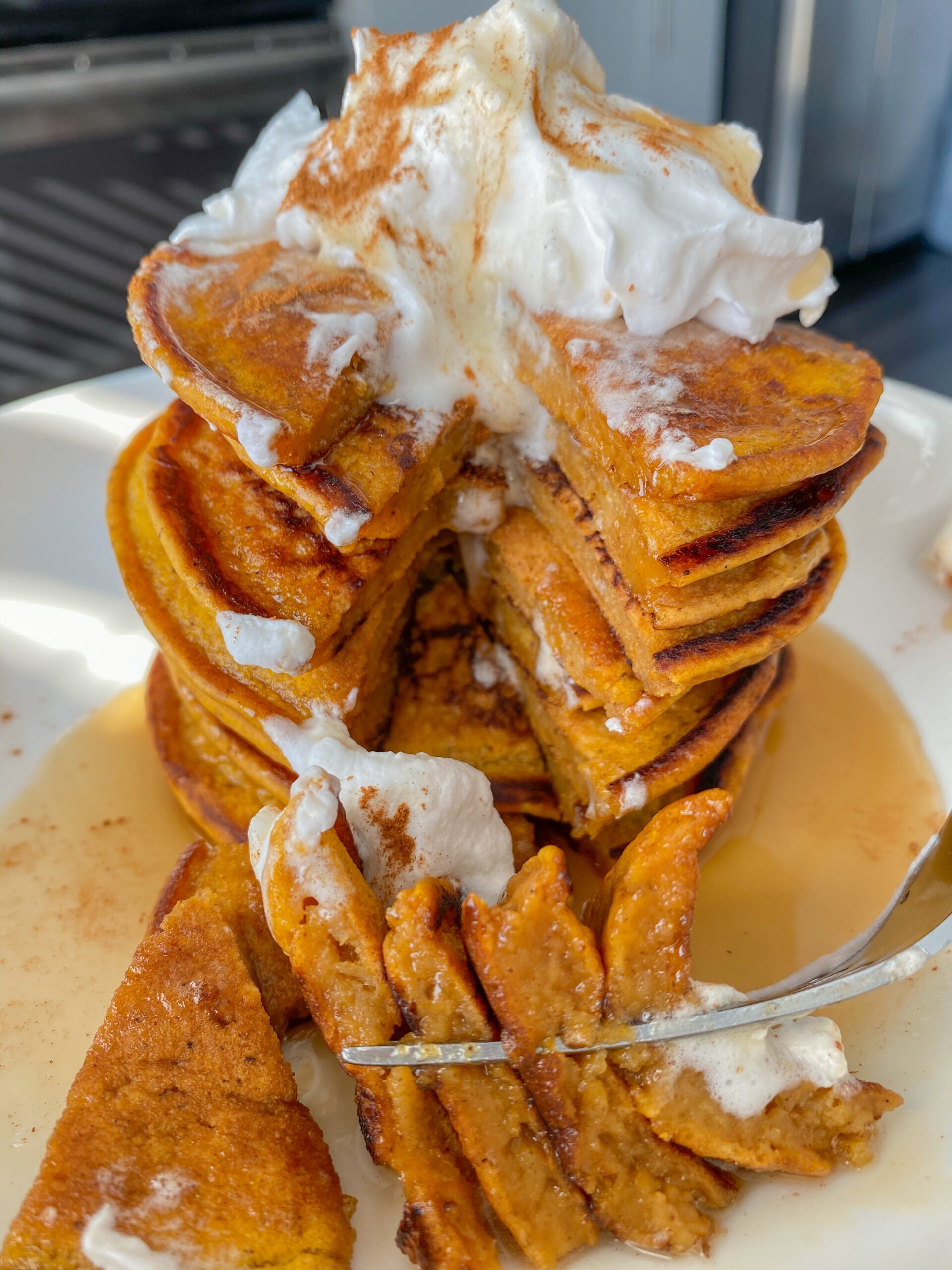 Vegan Pumpkin Pancakes