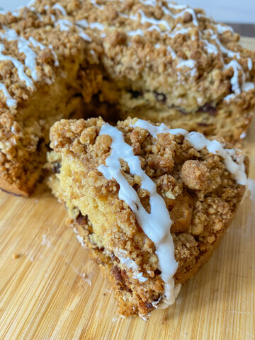 Maple & Brown Sugar Vegan Coffee Cake