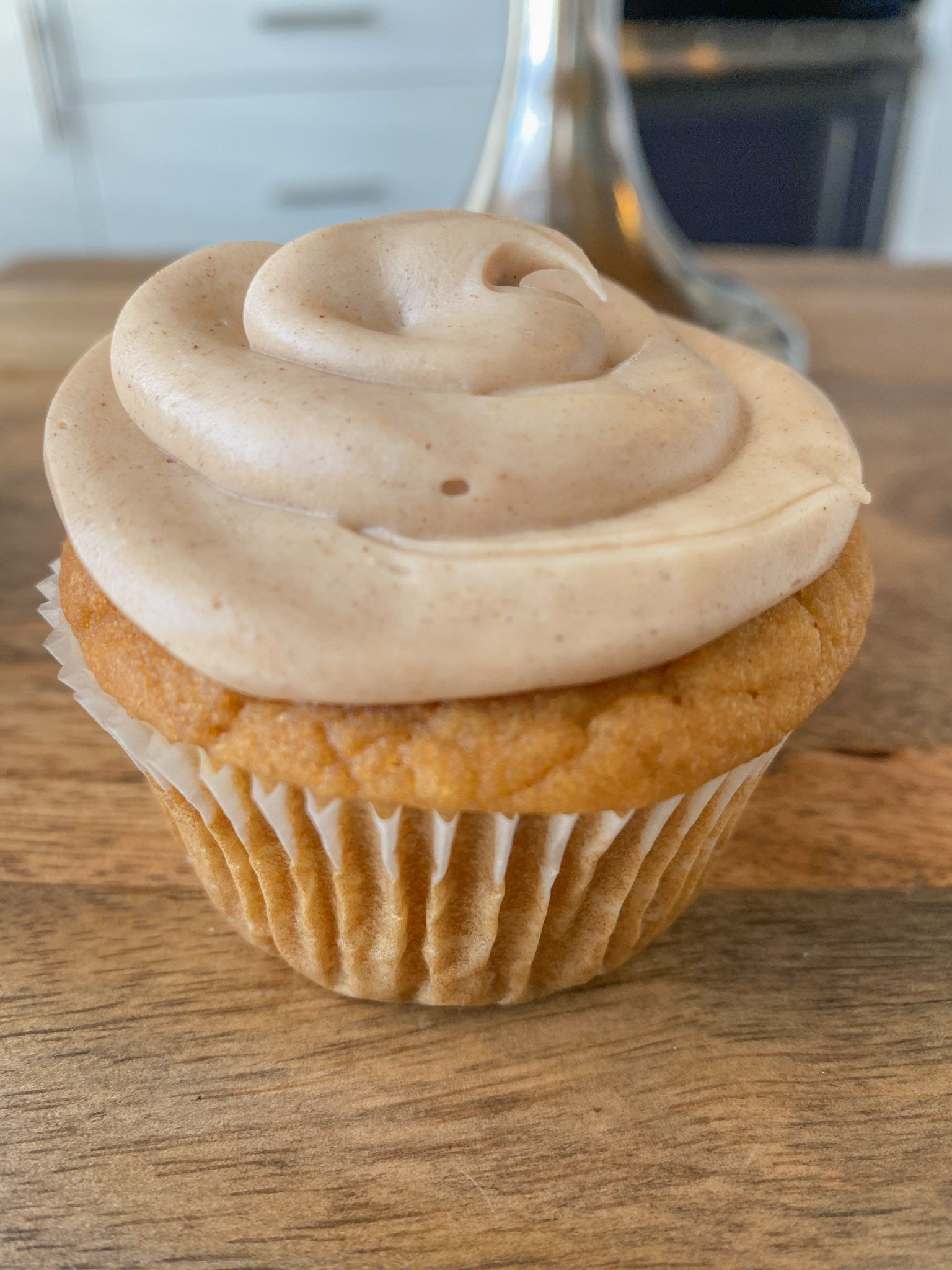 Vegan Sweet Potato Cupcakes with Cinnamon Butter Cream