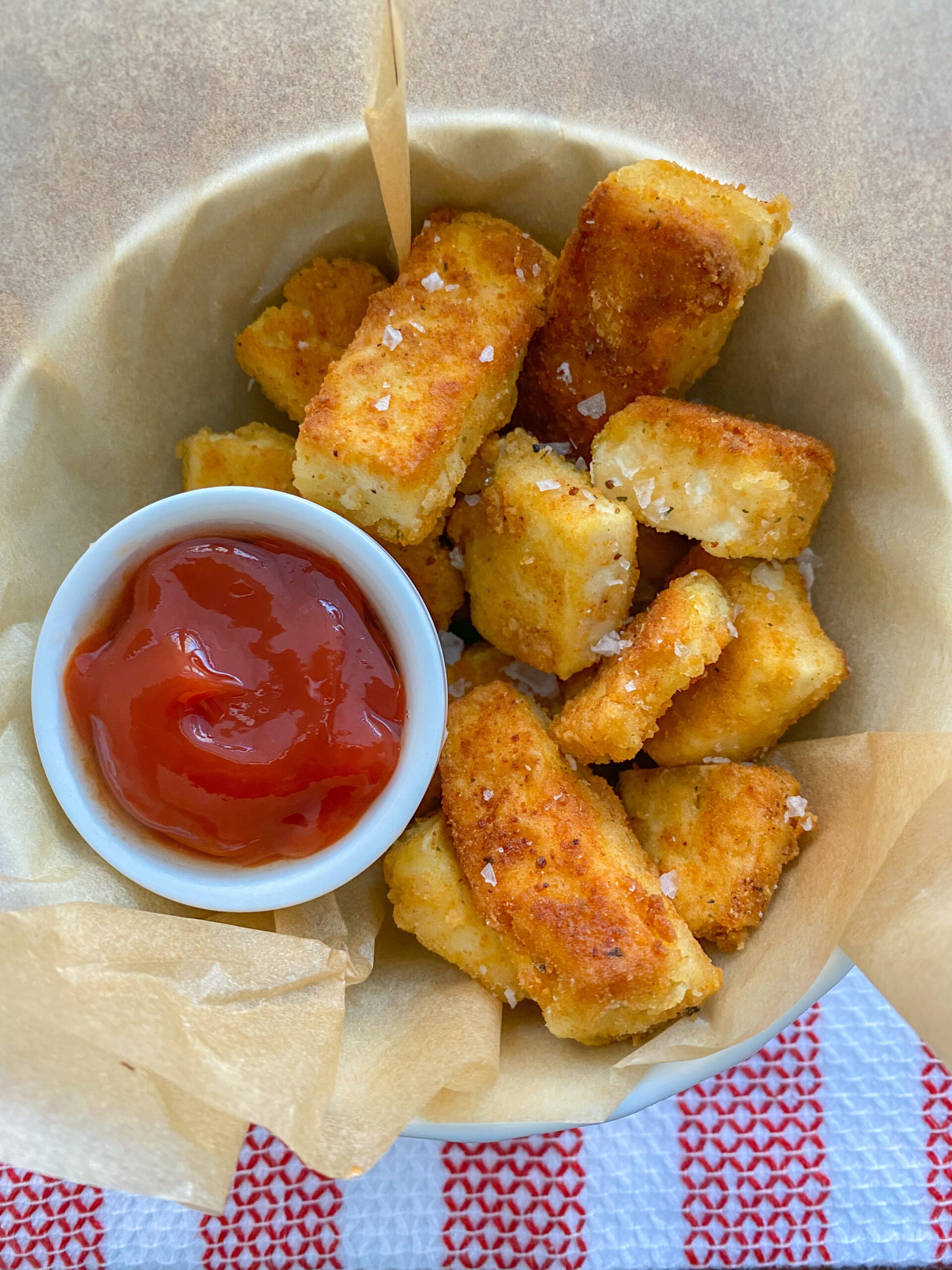 crispy tofu