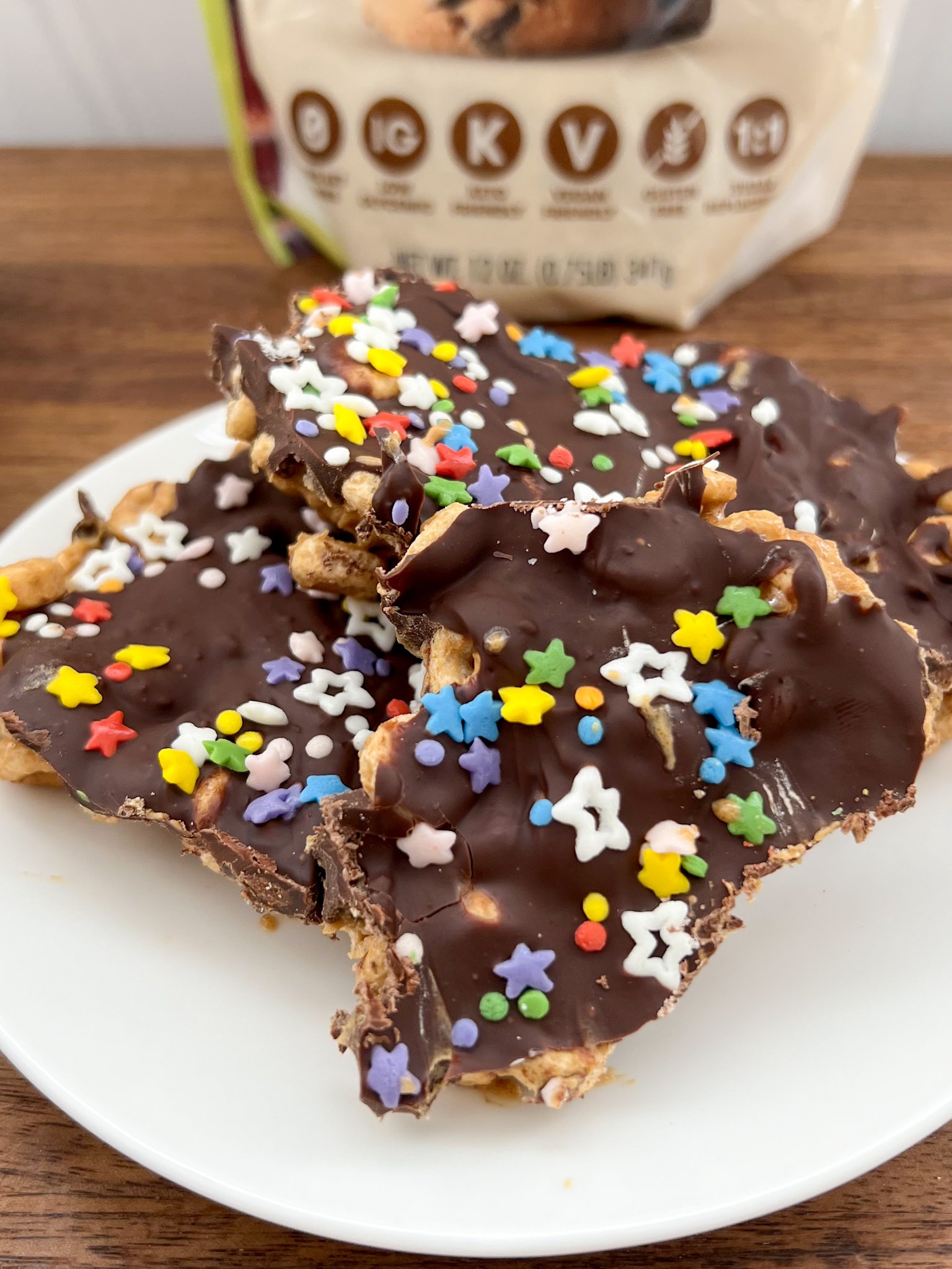 peanut butter chocolate cereal bars