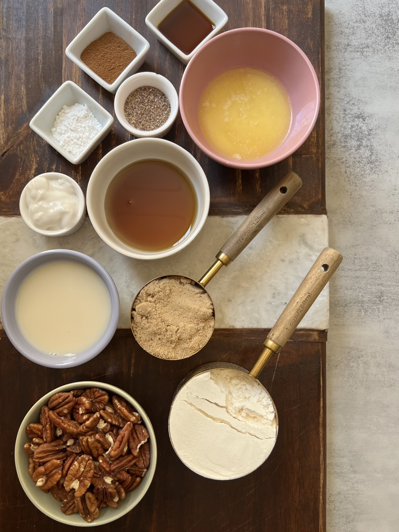 Pecan Pie Ingredients
