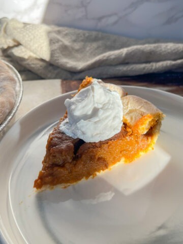 Easy Vegan Pumpkin Pie