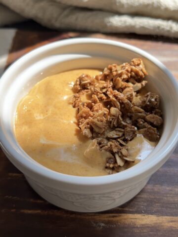 pumpkin pie yogurt