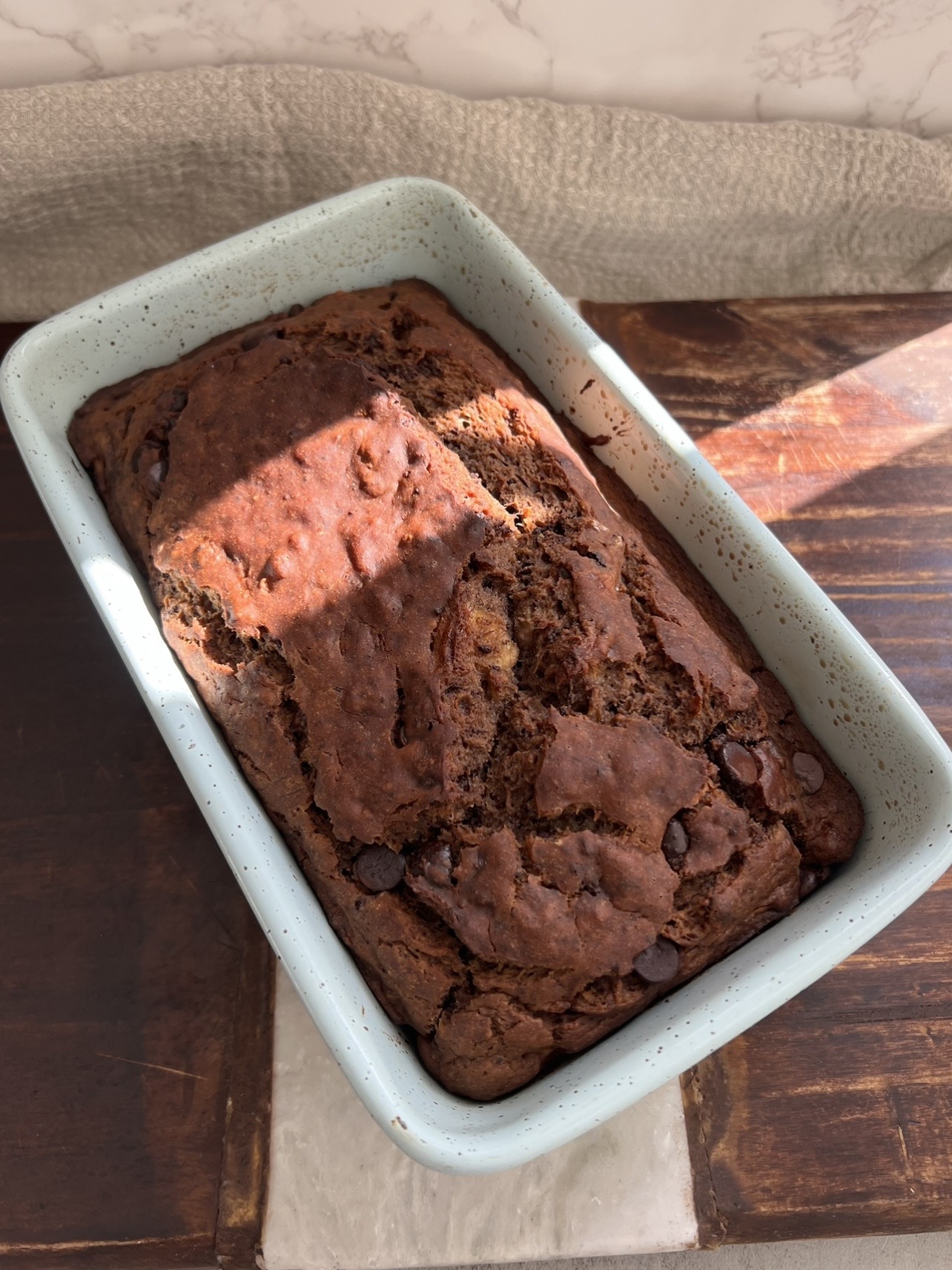 chocolate banana bread