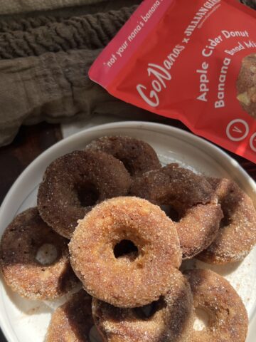 gonanas apple cider donut