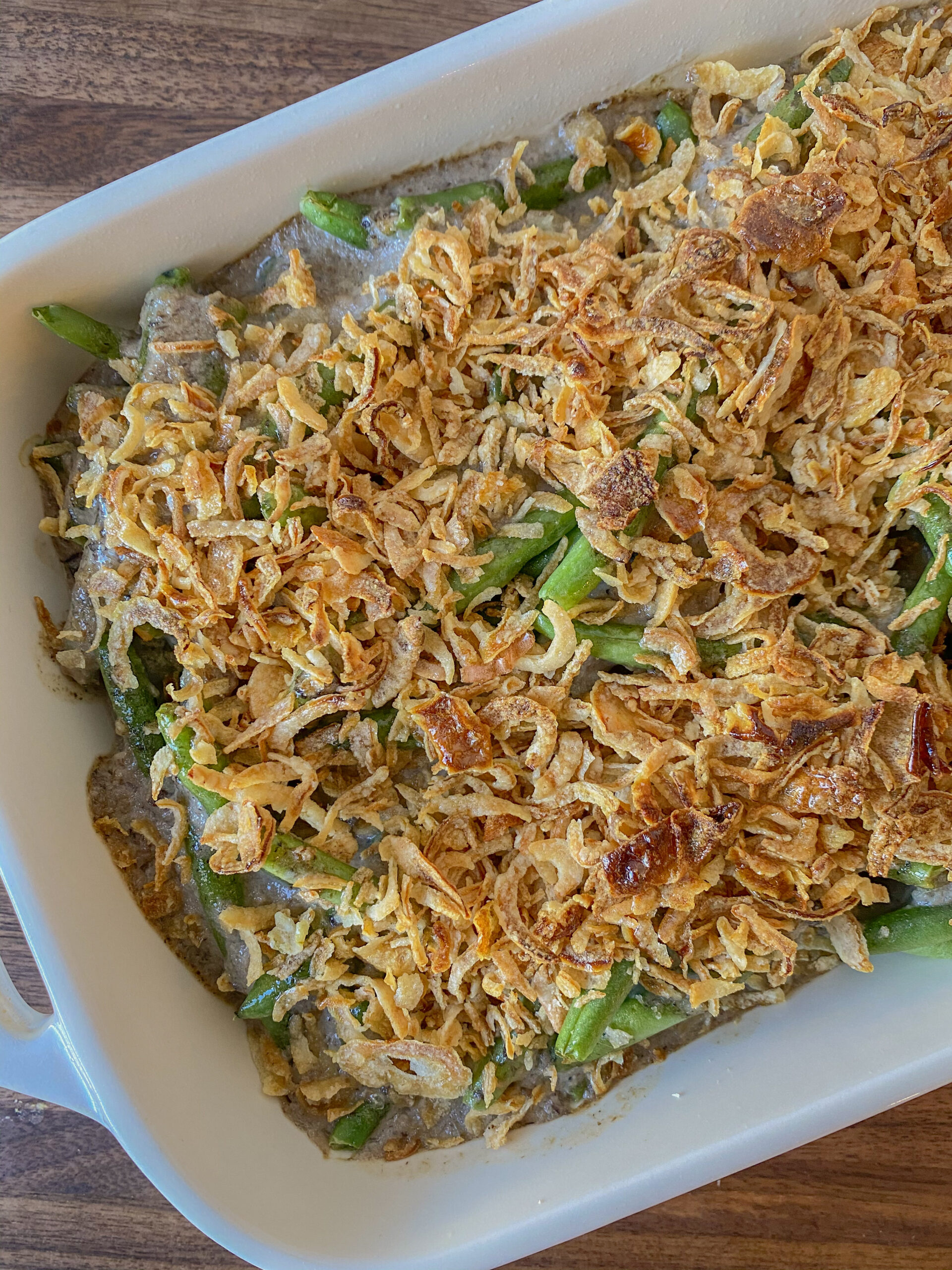 vegan green bean casserole