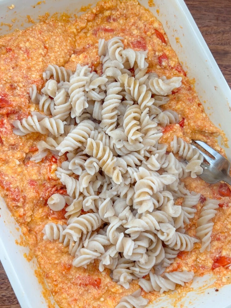 ricotta pasta bake