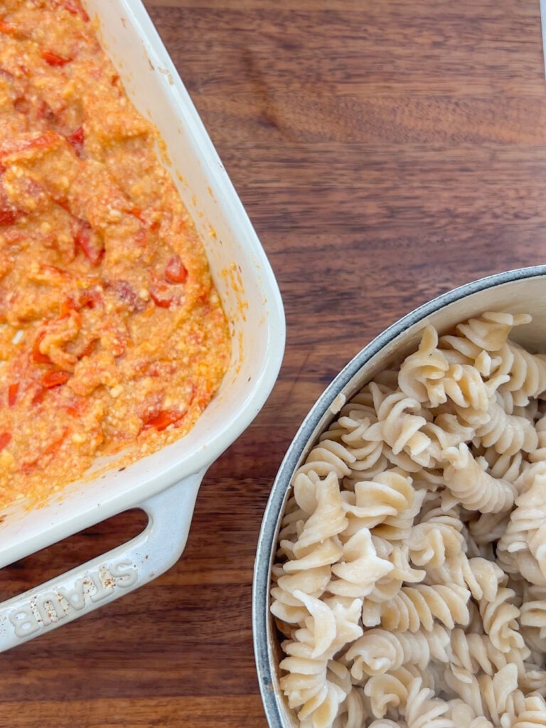 ricotta pasta bake