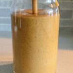 pumpkin protein smoothie or shake