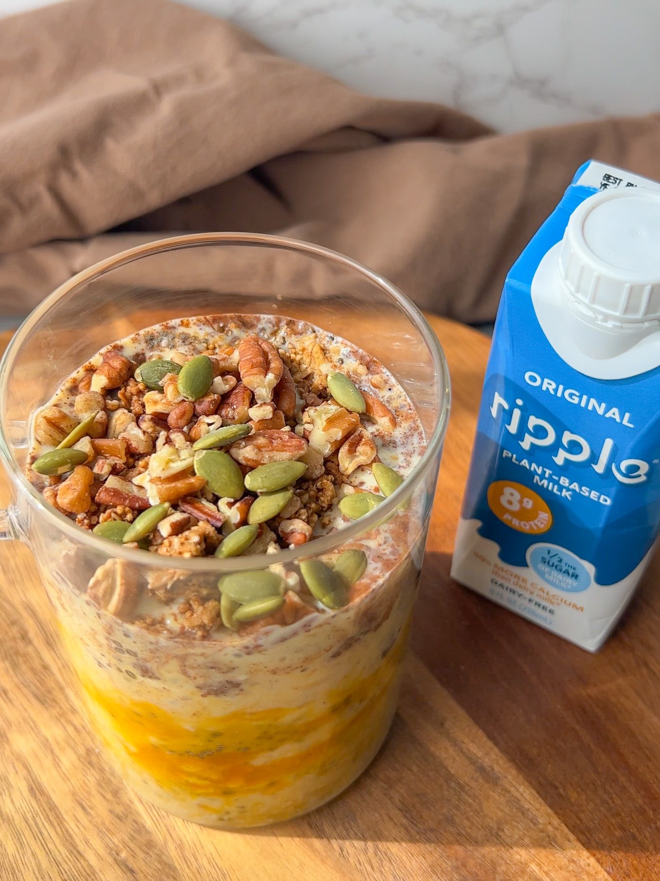 Pumpkin Overnight Oats