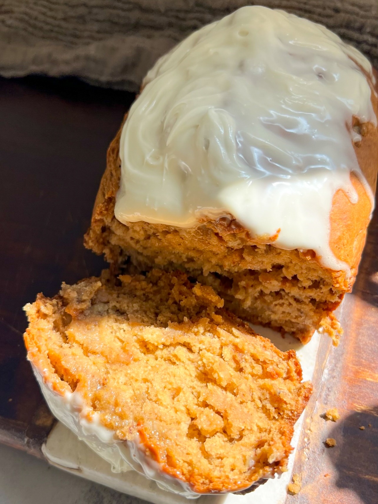 gingerbread banana bread