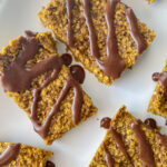 7 Ingredient Healthy Pumpkin Oatmeal Bars