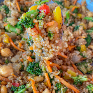 quinoa fried rice