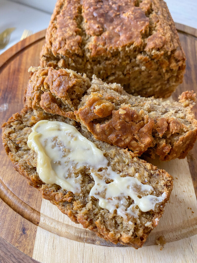 Oatmeal Vegan Banana Bread