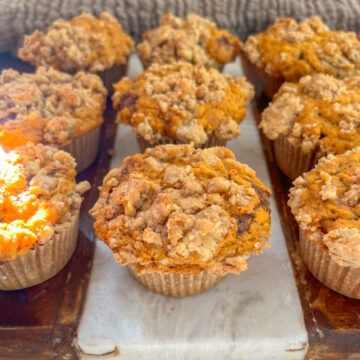 coffee cake cupcakes