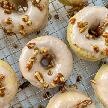 Vegan Maple Donuts